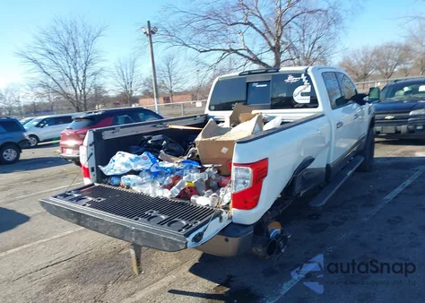 2017 Nissan Titan Xd Platinum Reserve Diesel from USA, damaged, VIN 1N6BA1F43HN553162